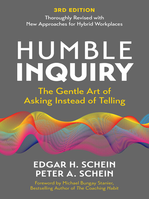 Cover image for Humble Inquiry